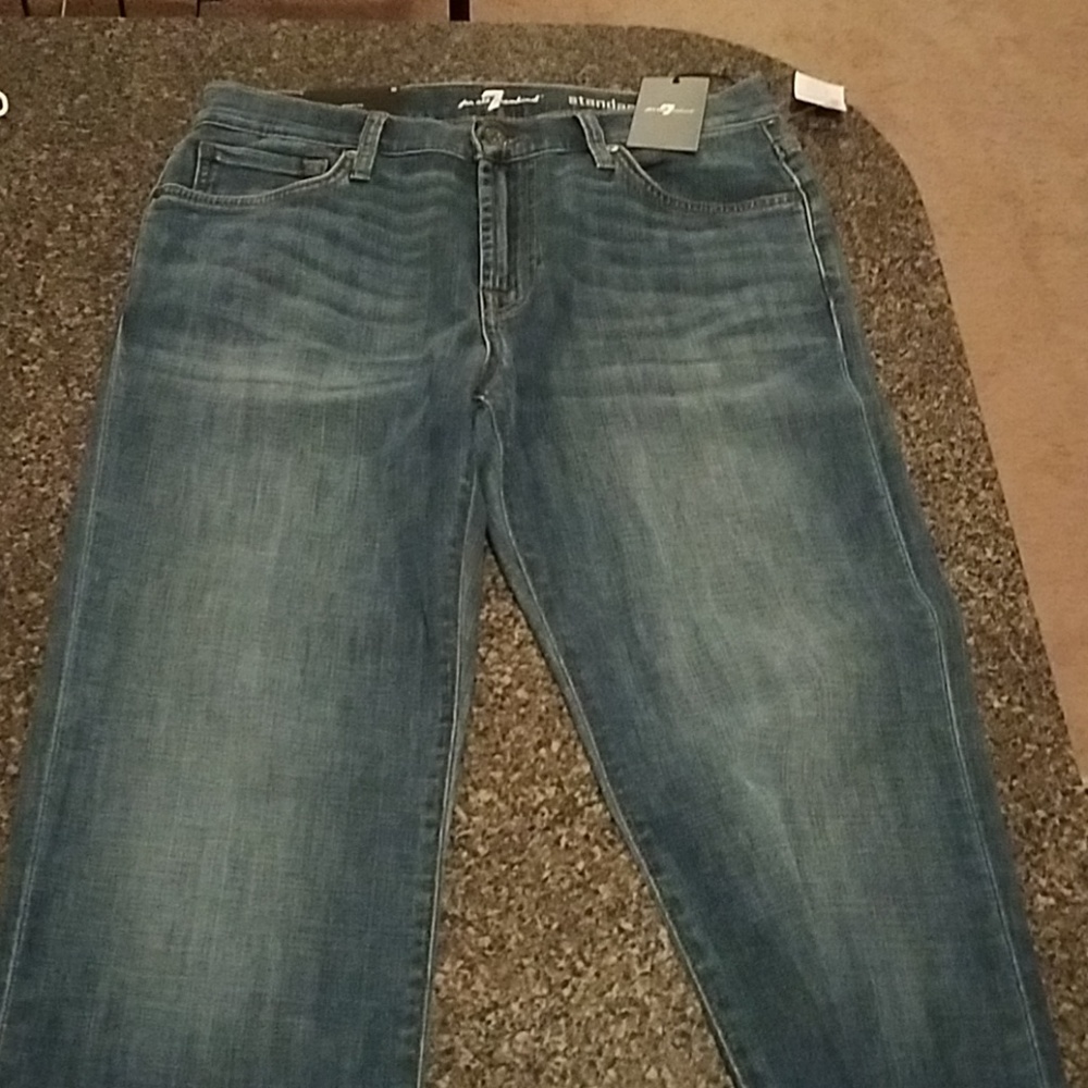 NWT 7 for all mankind blue jeans NWT